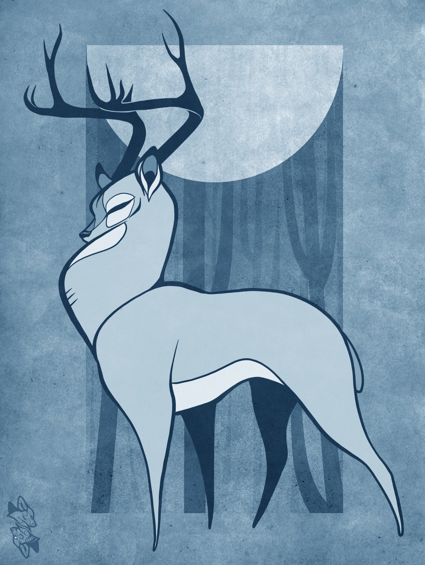 Bambi - Digital Print (A4)