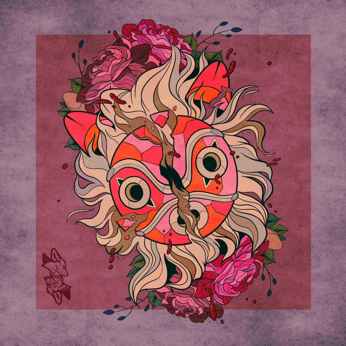 Broken Princess - Digital Print 5x5