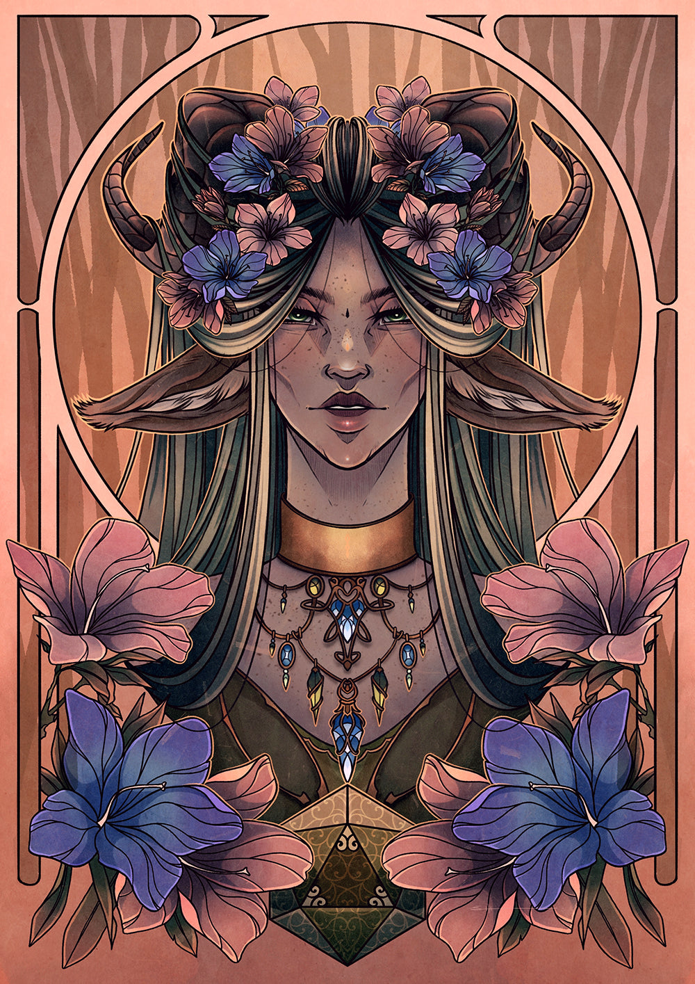 Critical Role: Fearne - Digital Print (A4)