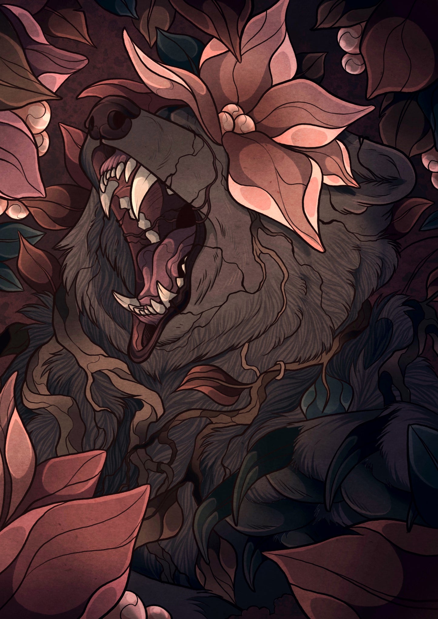 Rosebear - Digital Print (A4)